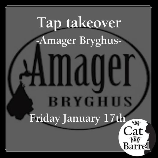 The Cat And Barrel | Nightcrawl.dk | Tap Takeover - @amagerbryghus 🍻

Kick off 2025 in true beer...