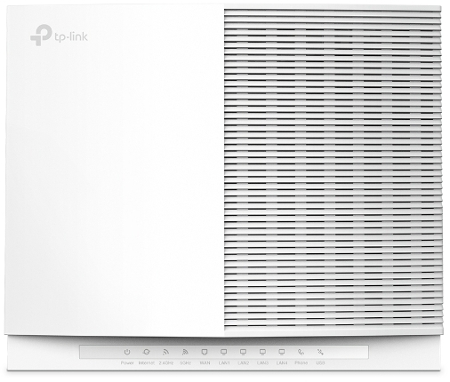 TP-Link EX820V Dual Band Wi-Fi 6 Gigabit VoIP Router (FTTP Only)