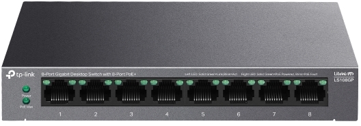 TP Link 8-Port Gigabit Desktop Switch with 8-Port PoE+