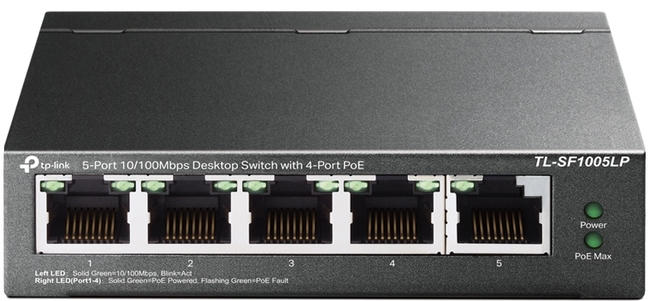 TP-Link Switch IPV4POE - 4 Port POE+ Gigabit Switch