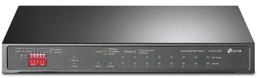 10-Port Gigabit Desktop Switch with 8-Port PoE+