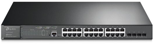 JetStream™ 28-Port Gigabit L2+ Managed Switch with 24-Port PoE+