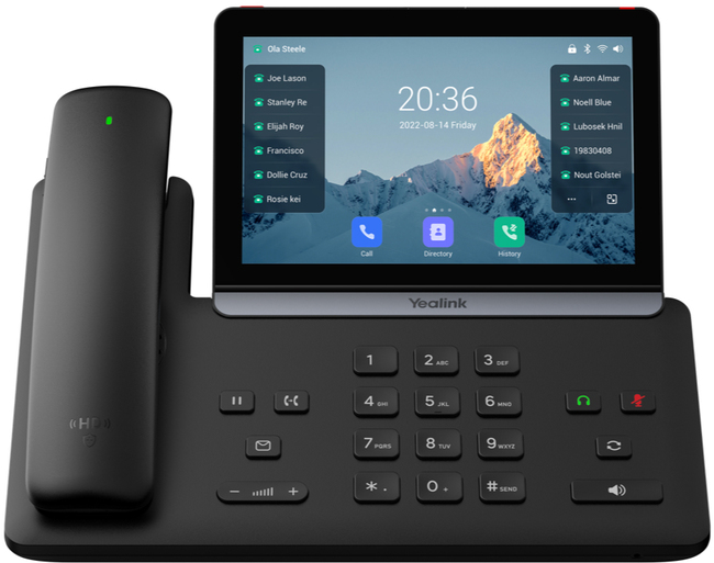 Yealink T88W high-end IP Phone (no psu)-Android 13 with wireless receiver
