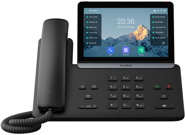 Yealink T88W high-end Android 13 IP Phone with built in WiFi and Bluetooth (No PSU)