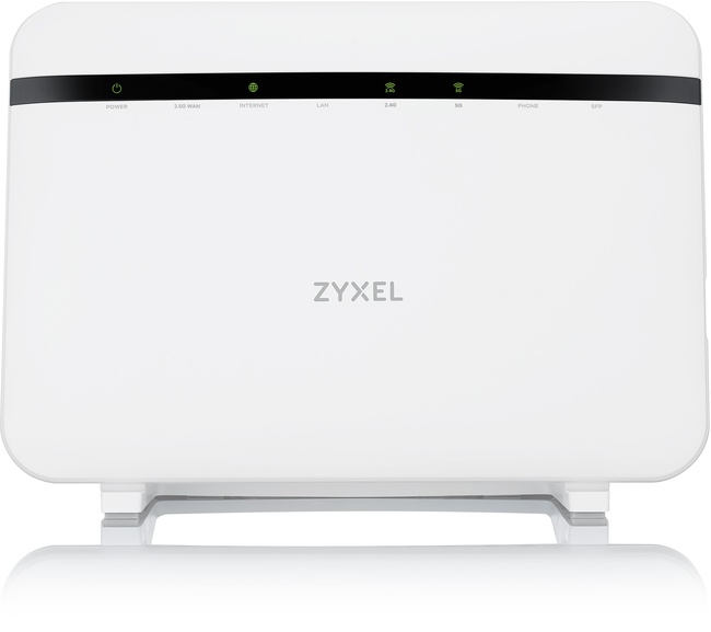 Zyxel EX5601 Fibre Router – 2.5G & SFP - WiFi 6 with 2 Voice Ports