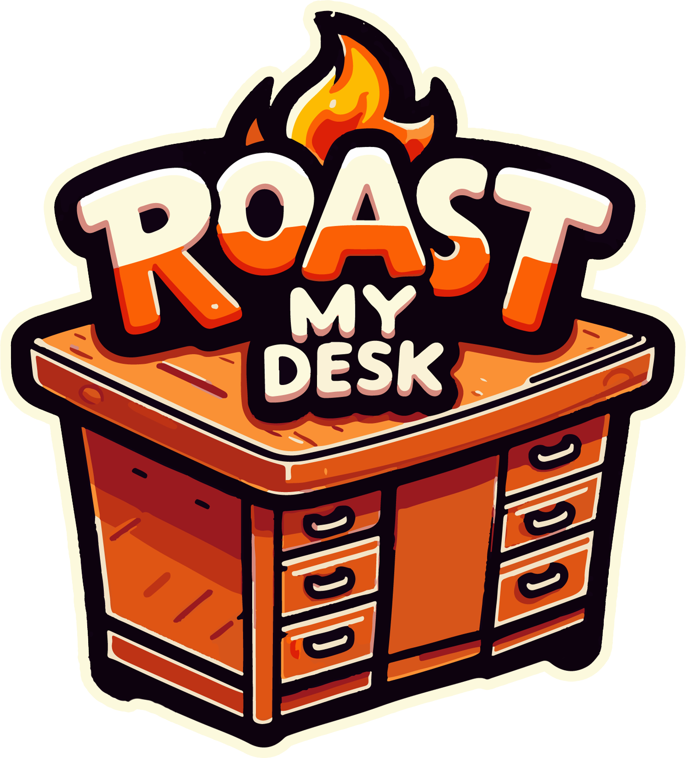 Roast My Desk logo