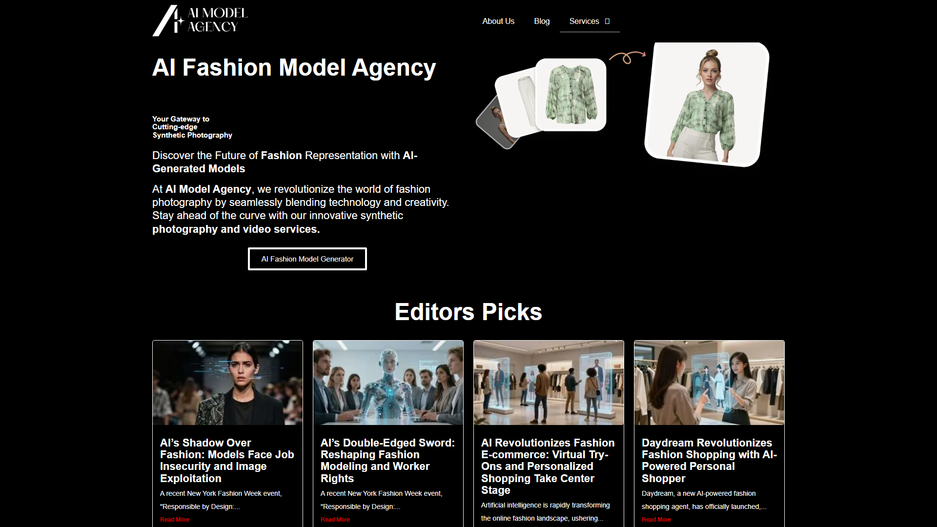 AI Fashion Model Agency AI Fashion Model Agency