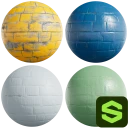Asset: PaintedBricksSubstance001