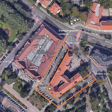 Primăria va furniza peste 80 de locuri de parcare pentru a fi utilizate de către cetățenii care beneficiază de serviciile instituției