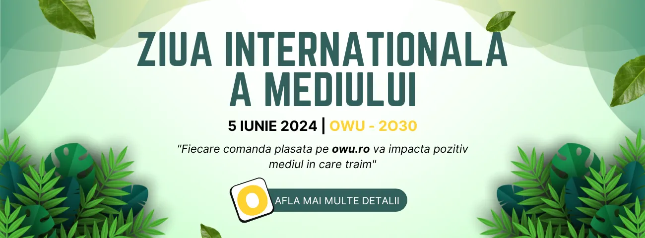 Descoperă OWU SHOP - Magazinul Online care sprijină sustenabilitatea mediului