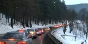 circulatia-pe-drumul-national-1-se-desfasoara-ingreunat