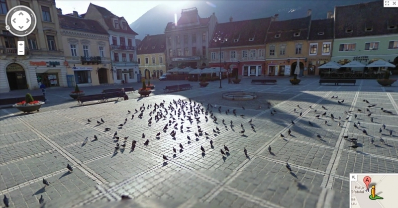 piata-sfatului-pe-google-street-view-