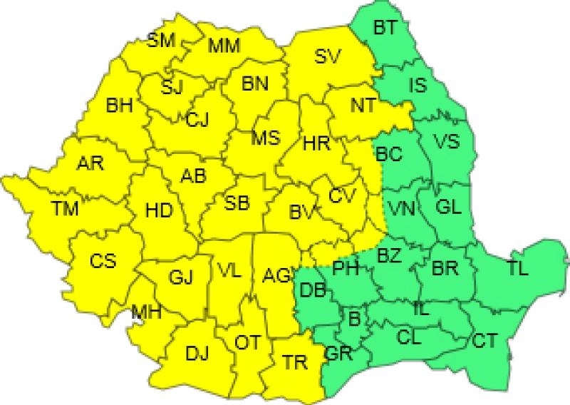 cod-galben-de-ploi-in-trei-sferturi-din-tara