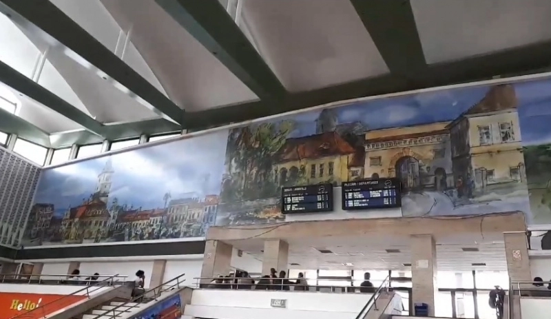 au-aparut-picturi-in-interiorul-garii-brasov