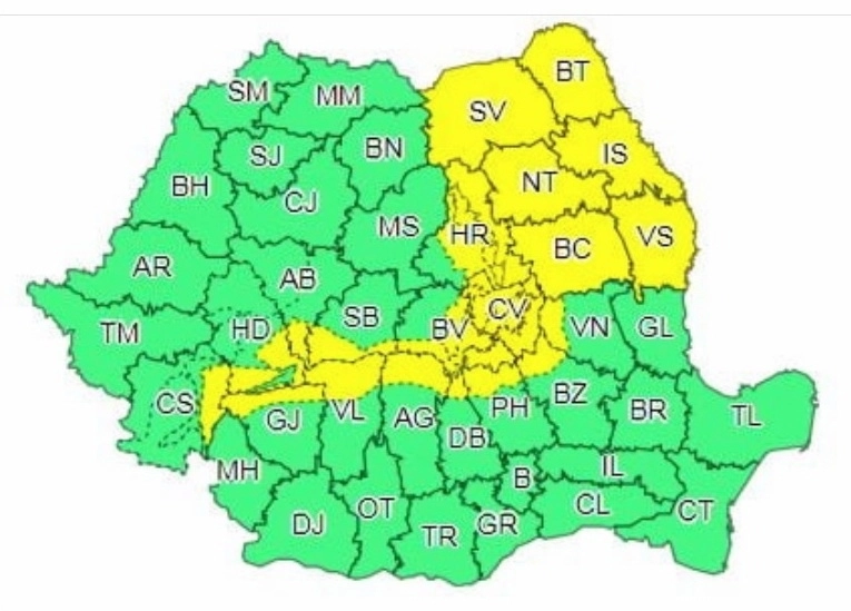 brasovul-ramane-si-azi-sub-avertizare-meteo-cod-galben-de-vreme-rea