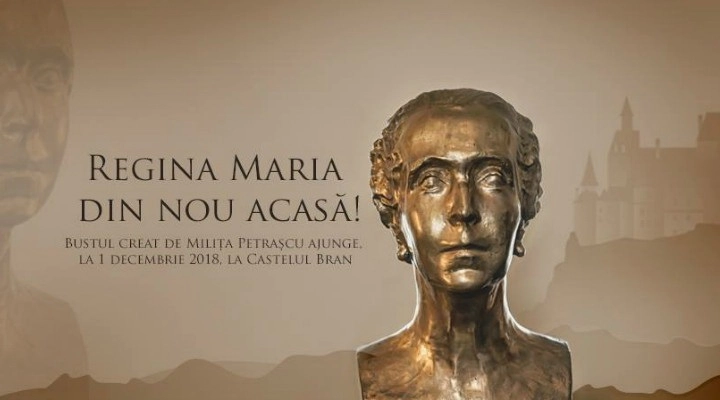 bust-al-reginei-maria-expus-la-castelul-bran
