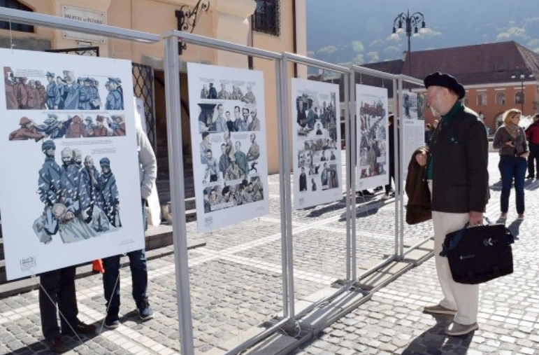europa-in-100-de-benzi-desenate-provocare-pentru-artistii-brasoveni