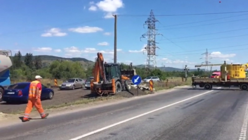 o-saptamana-cu-trafic-rutier-ingreunat-pe-dn-1-catre-sibiu