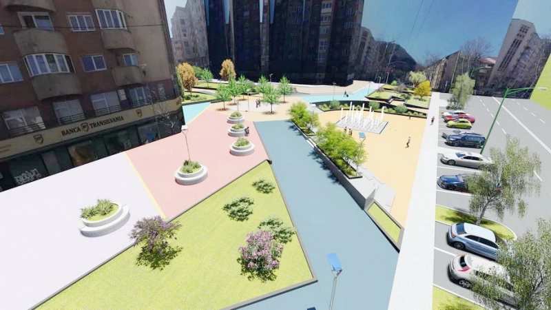 gradina-urbana-fantana-arteziana-trepte-placate-cu-granit-o-fata-noua-pentru-pietonala-din-racadau
