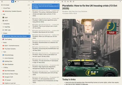 Curating and Filtering RSS Feeds