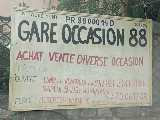 Gare occasion 88