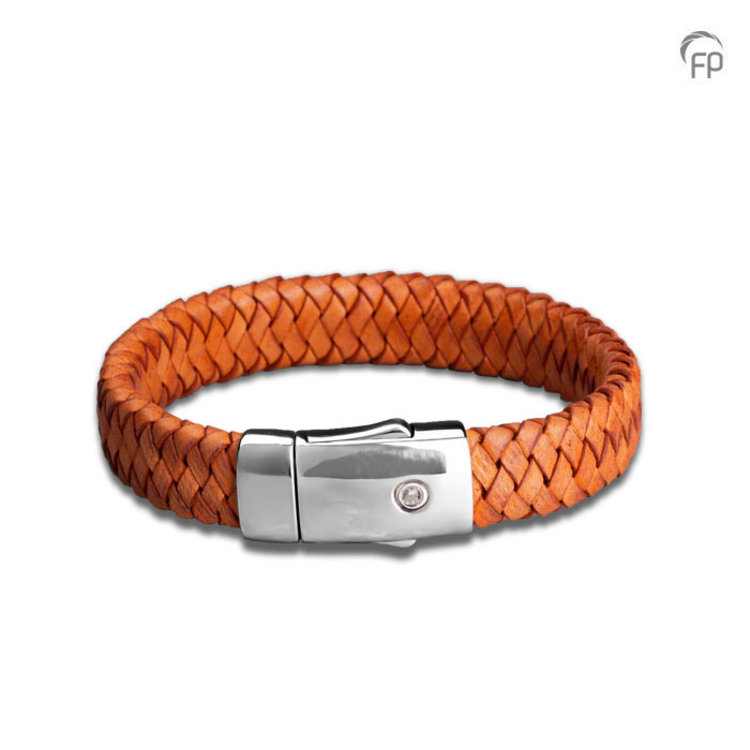 Embrace Bracelet Braided Leather - FPU601