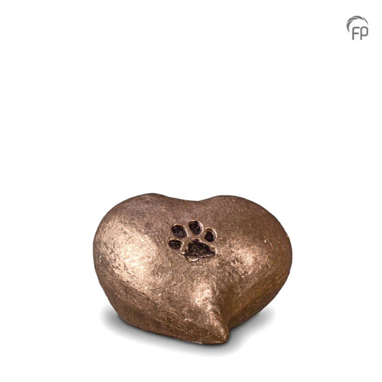 Geert Kunen Consolation Bronze Ceramic Pet Urn - TU 201