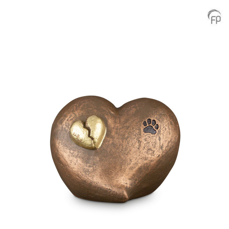 Geert Kunen Ceramic Pet Urn Bronze - UGK 203