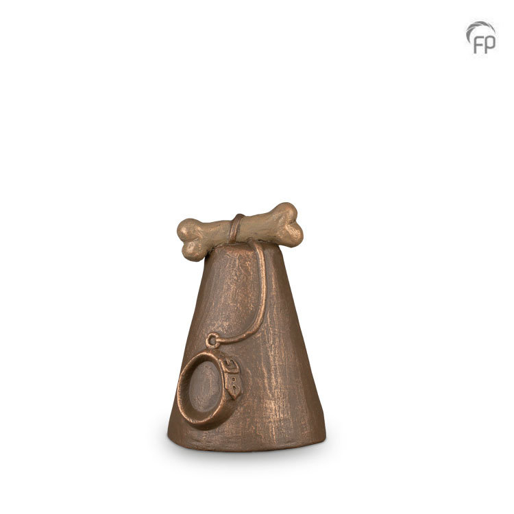 Geert Kunen Ceramic Pet Urn Bronze - UGK 206