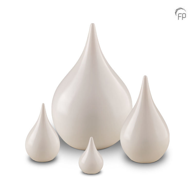 Urnenatelier Schoonhoven Ceramic Medium, Small and Keepsake Urn Teardrop - KU 516