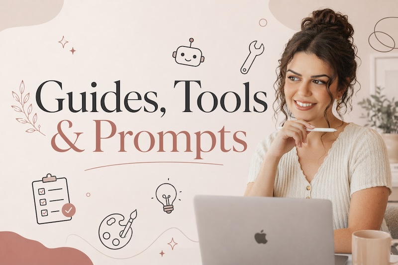 Guides, Tools & Prompts inside the Lab