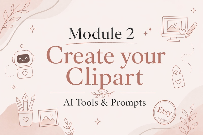 Module 2 — Create Your Clipart: AI Tools & Prompts