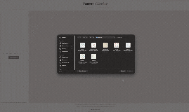Preview: Seamless Pattern Checker