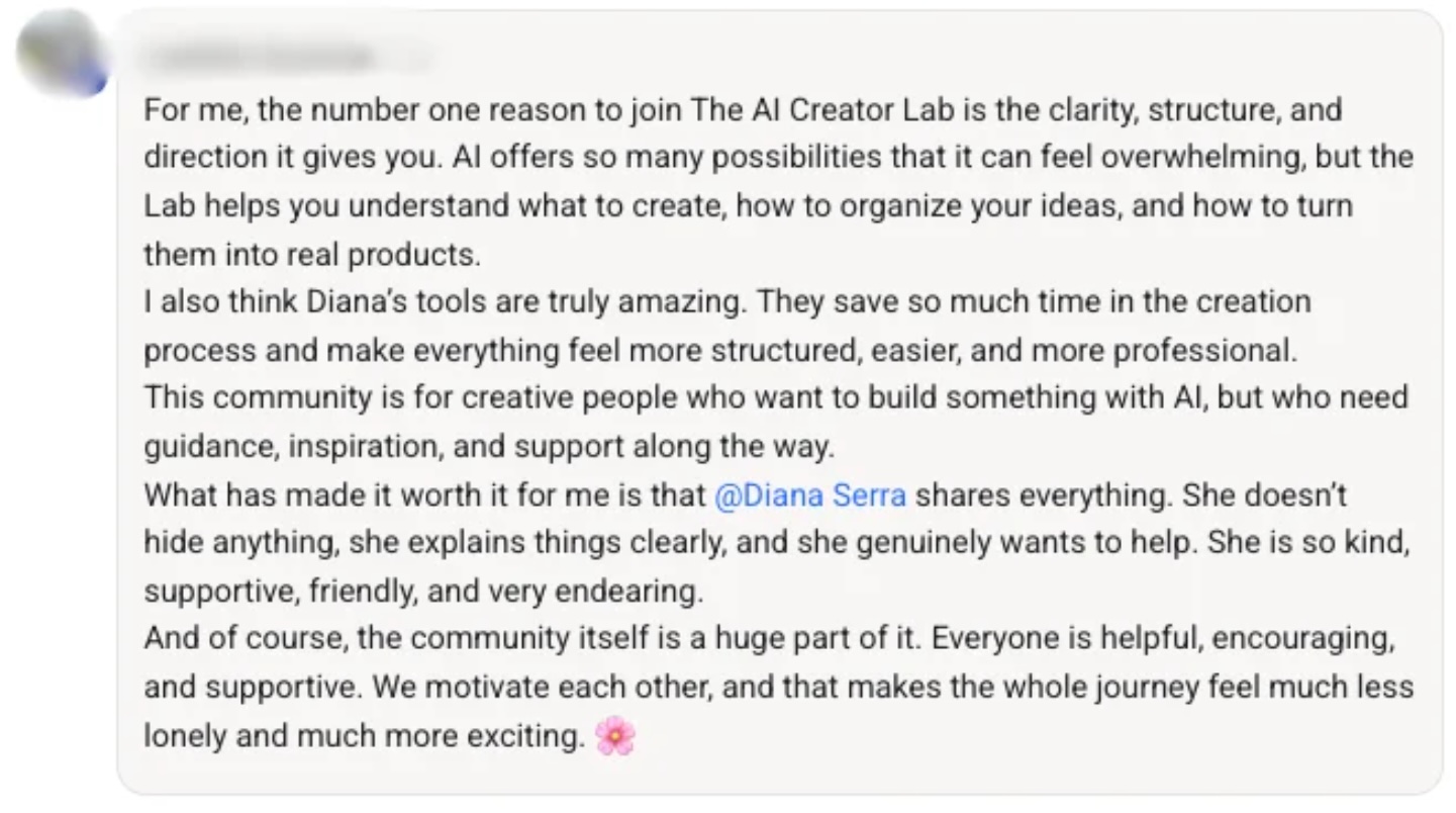 Review by AI Creator Lab member