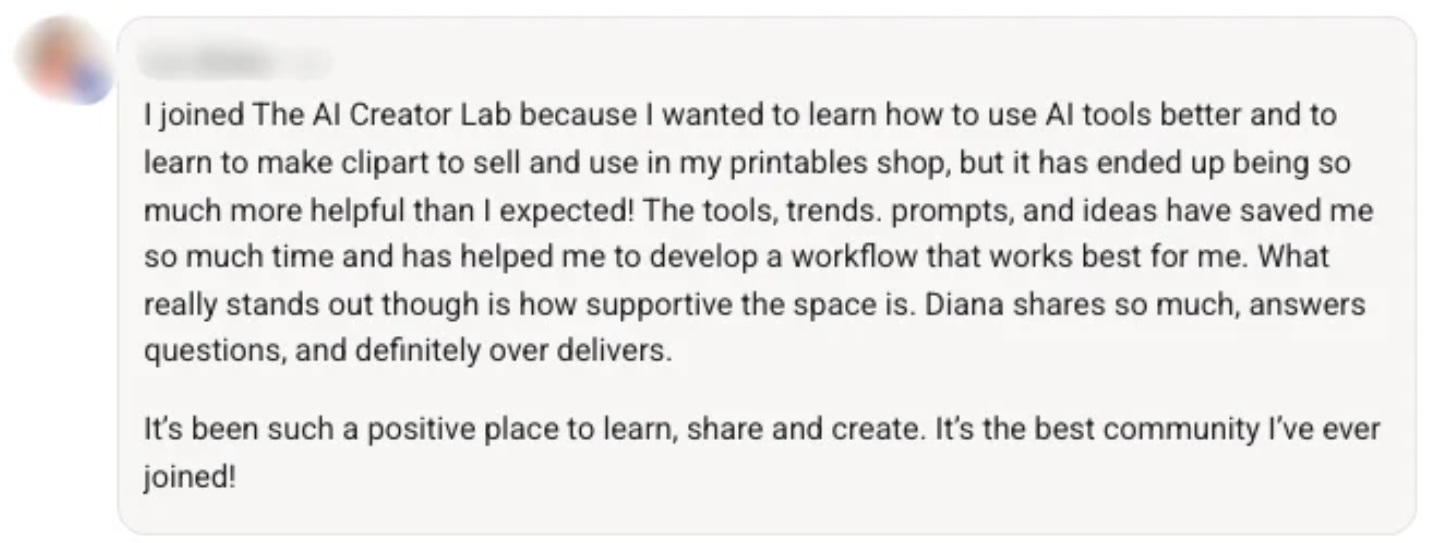 Review by AI Creator Lab member