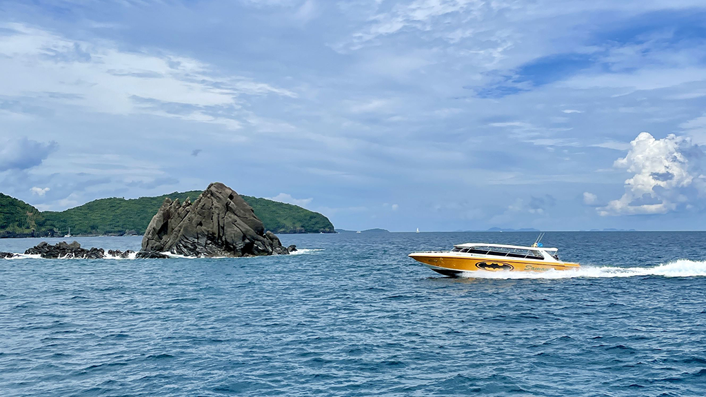 On the way to Racha Yai