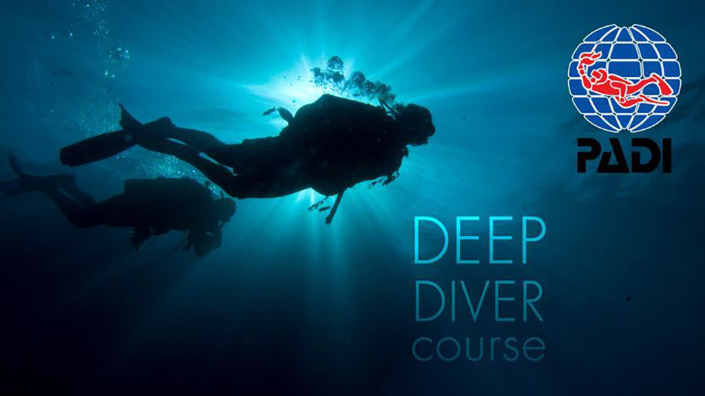 PADI Deep diving course