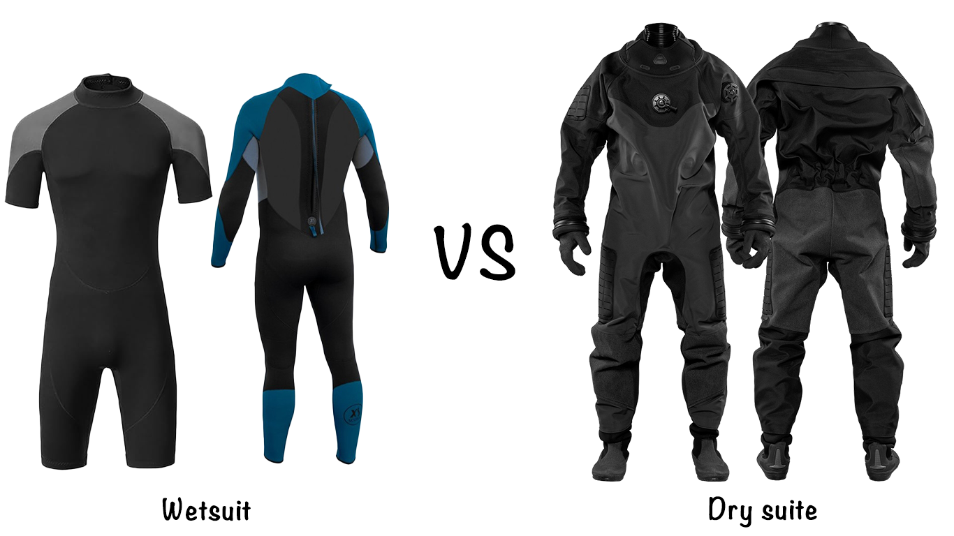 Сухой костюм против мокрого