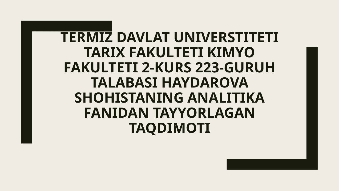 Anionlarning 3-guruhi taqdimoti