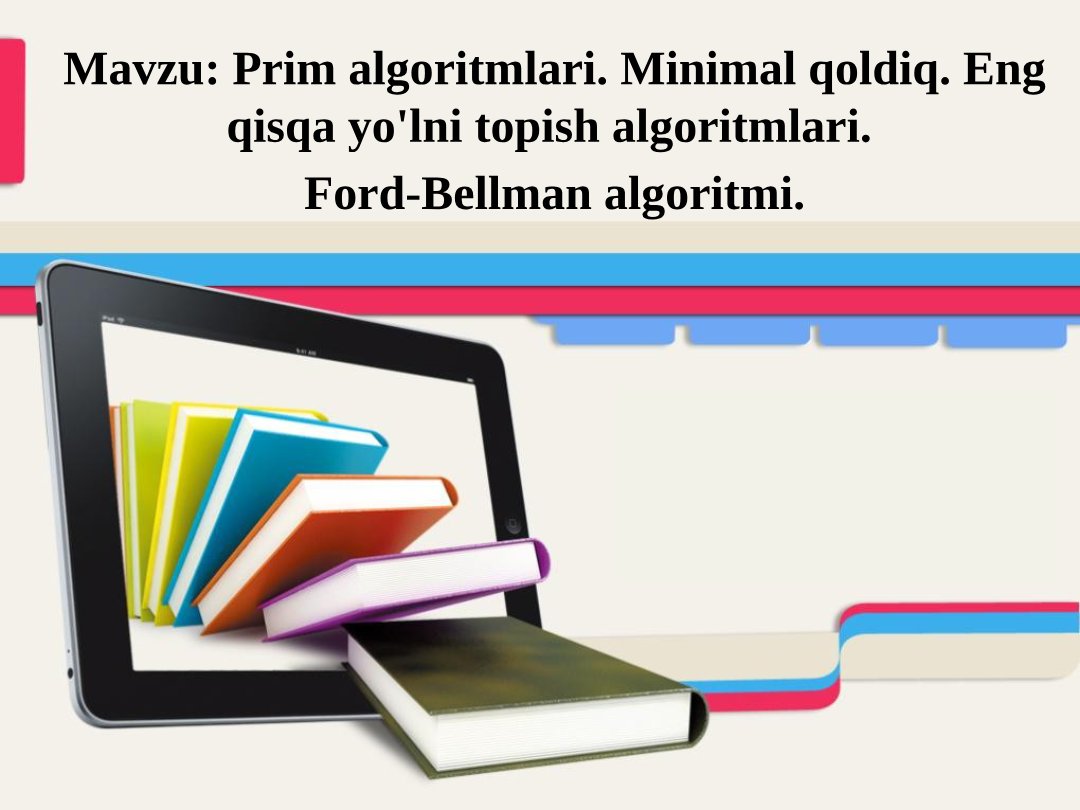 Prim Algoritmi