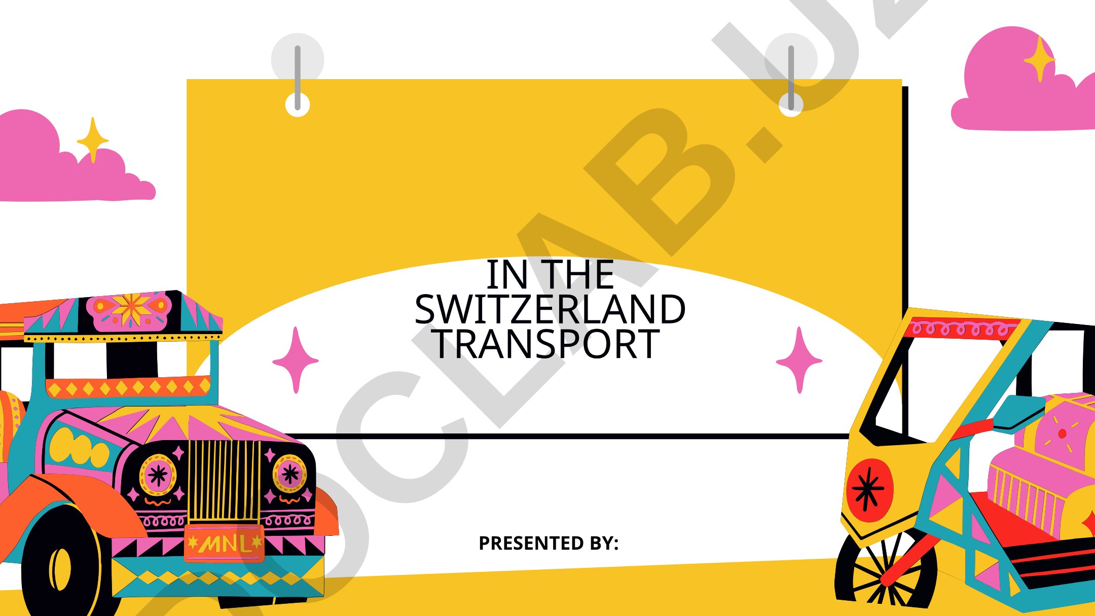 Shveytsariya transport tizimi taqdimoti