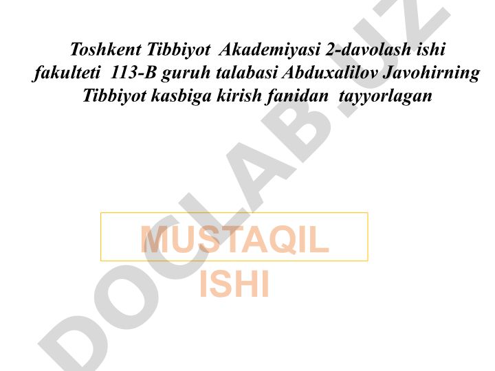 Xuqna turlari va xuqna qilish texnikasi
