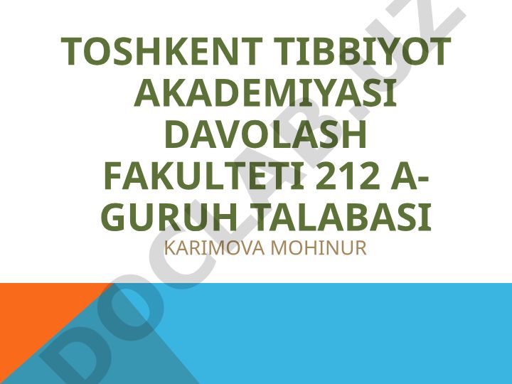 Travmatik shok kuchli shikastlanish natijasida ro'yobga keluvchi tana reaksiyasi