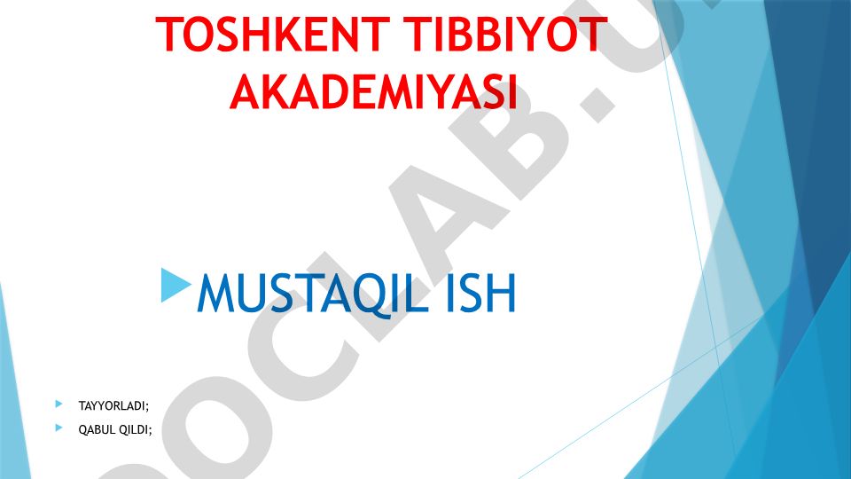 Xirurgik operatsiyalarni o’tkazish qoidalari va bolalarni tayyorlash