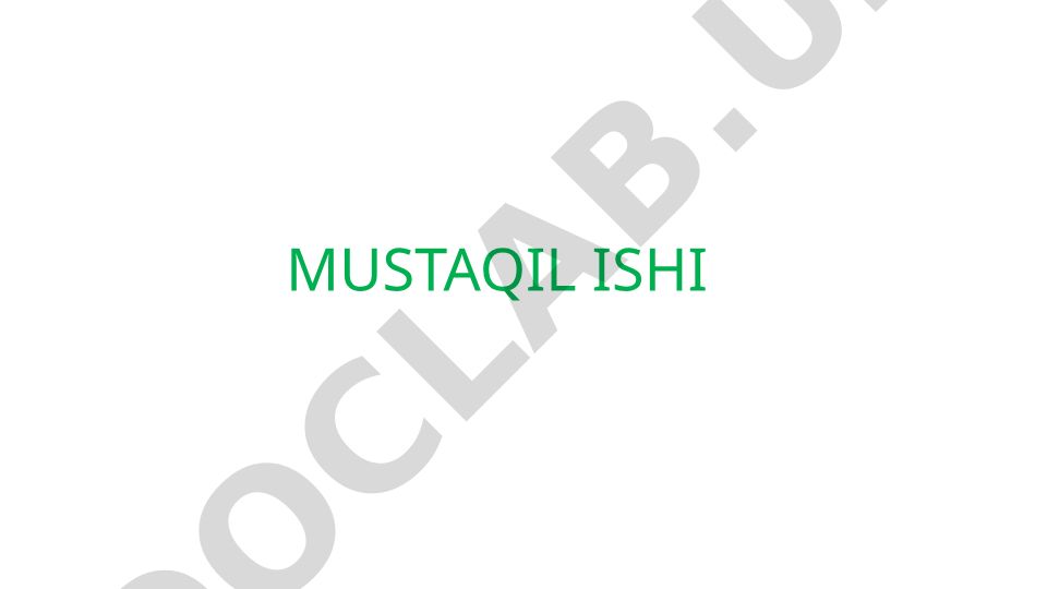 Tibbiy yordam ko`rsatishda bemorlarni aniqlash tartibi