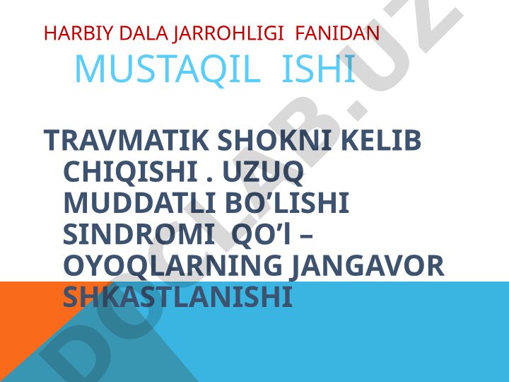 Travmatik shokning kelib chiqishi va bosqichlari
