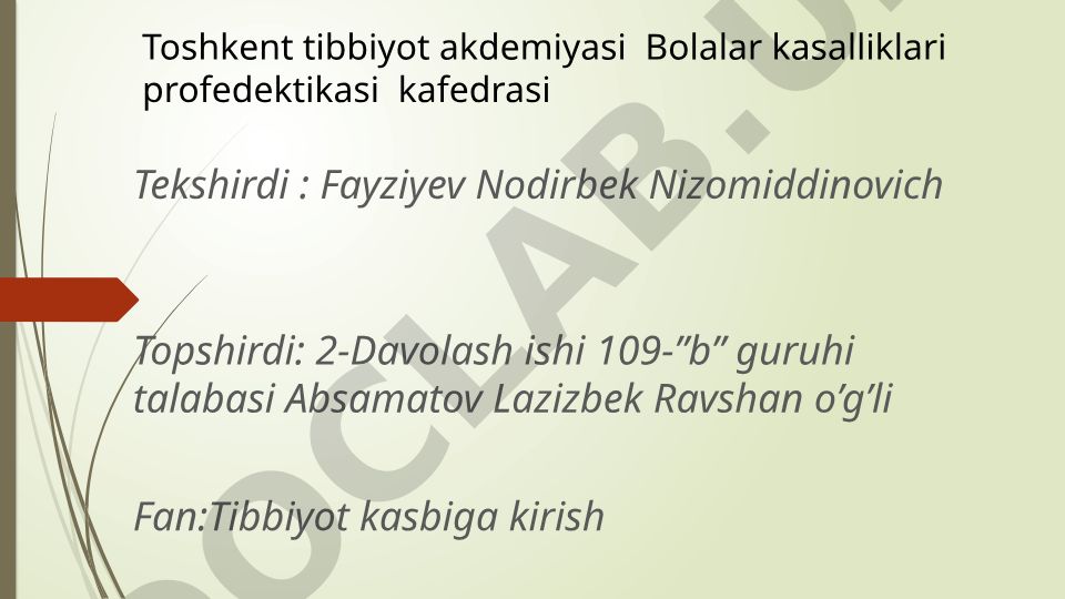 Bolalar orasidagi zararli odatlar