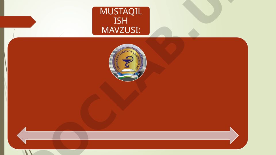 Bolalar jarrohligi va bemor bolalar bilan muomala