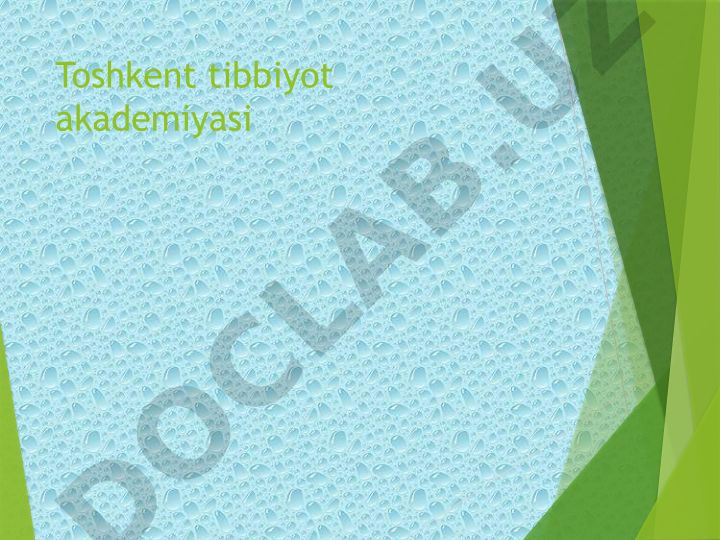 Taomnoma tuzish mezonlari va qoidalari
