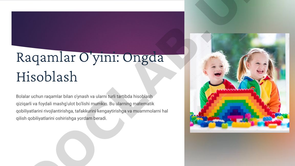 Raqamlar O'yini: Ongda Hisoblash